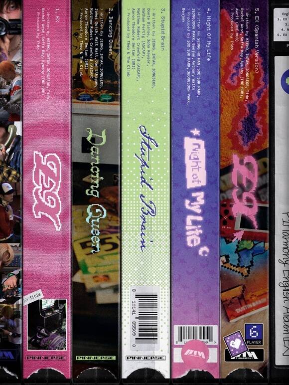 그룹 피원하모니(P1Harmony)의 첫 번째 영어 앨범 EX(엑스) 트랙리스트가 8일 공개됐다. /FNC엔터테인먼트