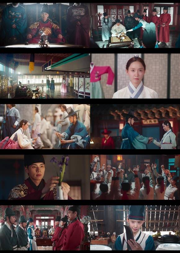 배우 임윤아 이채민 주연의 tvN 토일드라마 폭군의 셰프가 3주 차에도 자체 최고 시청률을 경신하며 계속된 상승세를 보였다. /tvN 방송화면 캡처