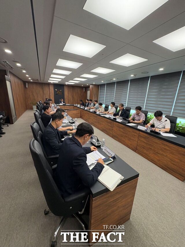 중대재해 예방 안전관리 강화 회의 /여수광양항만공사