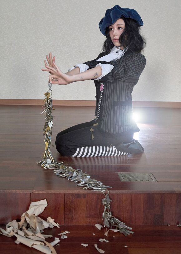 트와이스 채영이 오는 12일 솔로 데뷔 앨범 LIL FANTASY vol.1을 발매한다. /JYP엔터