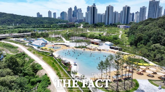 동탄 패밀리풀. /화성시