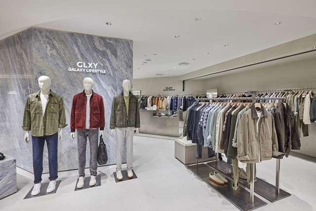 갤럭시라이프스타일이 브랜드명을 GLXY로 표현했다. /삼성물산 패션부문