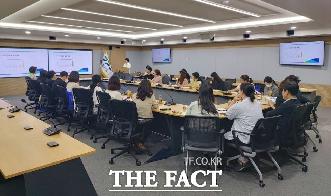 CRE 감염증 감소전략 사업 설명회가 열리고 있다. /경기도