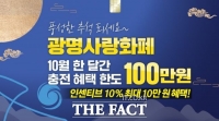  광명시, 민생경제 위해 지역화폐 충전 한도 100만 원 유지