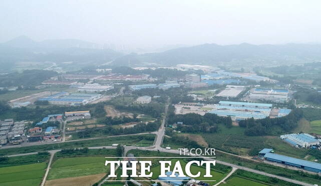 세종시 조치원일단산단 전경. /세종시