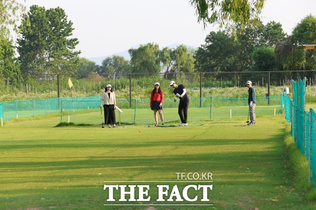 강남구 탄천파크골프장. 대한파크골프협회가 발표한 2025년 전국 파크골프장 현황에 따르면, 전국 422개 야외 파크골프장 중 서울 지역에서는 25개(6%)에 불과하다./강남구