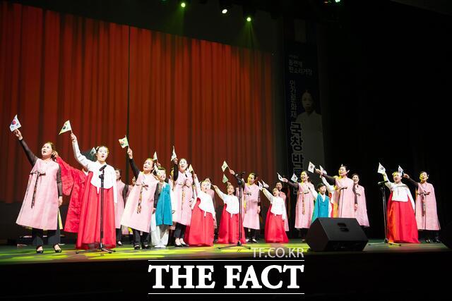 지난해 열린 제24회 명창 박록주 전국국악대전 시상식 및 축하무대 장면. /구미시