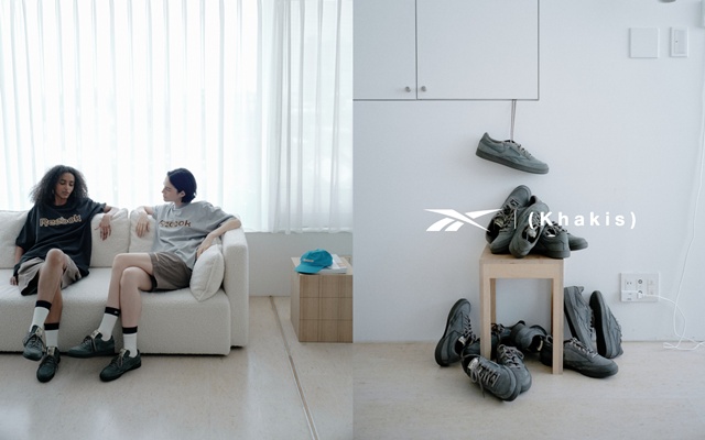 리복이 편집숍 카키스와 협업했다. /LF