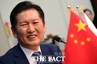  정청래, 다이빙 中대사 접견 