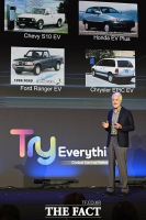  'Try Everything'에서 기조강연 하는 테슬라 공동창업자 마틴 에버하드 [포토]