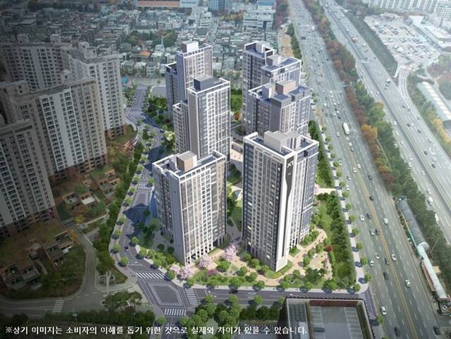 GS건설은 다음 달 경기도 용인시 수지구 풍덕천동 71-1번지 일원에 수지자이 에디시온을 분양할 예정이다. /GS건설