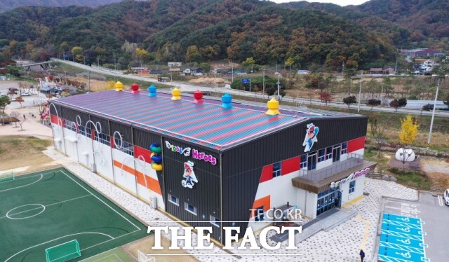 천사히어로즈 복합놀이시설 전경. /정읍시