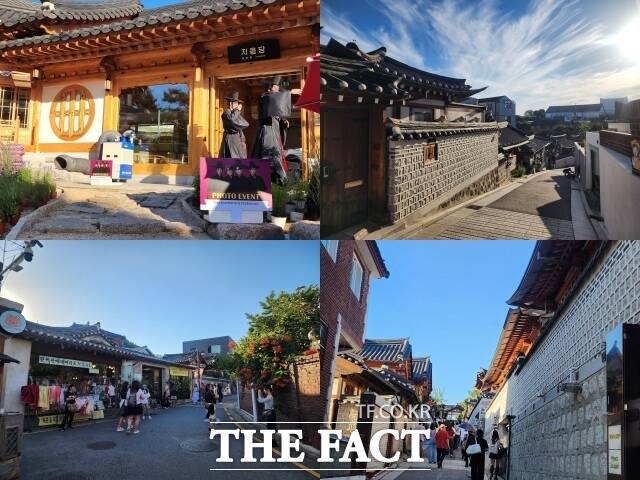 케이팝 데몬 헌터스에 등장한 서울 명소 8곳을 방문해야 하는 서울 트립 헌터스 스탬프 투어를 따라가다 보면 많은 관광객과 사자보이즈를 코스프레한 이들을 만날 수 있었다. /김샛별 기자