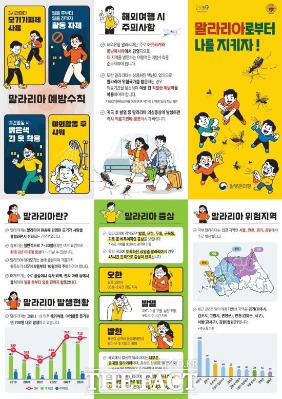 남양주시가 오는 15일부터 실시하는 말라리아 신속항원검사(Rapid Diagnostic Test, RDT) 안내 리플릿. /남양주시