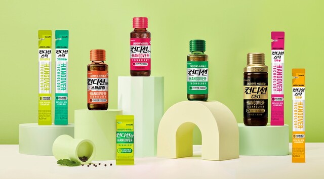 HK이노엔의 컨디션은 우리나라의 대표적인 숙취해소제다. 사진은 컨디션. /HK이노엔