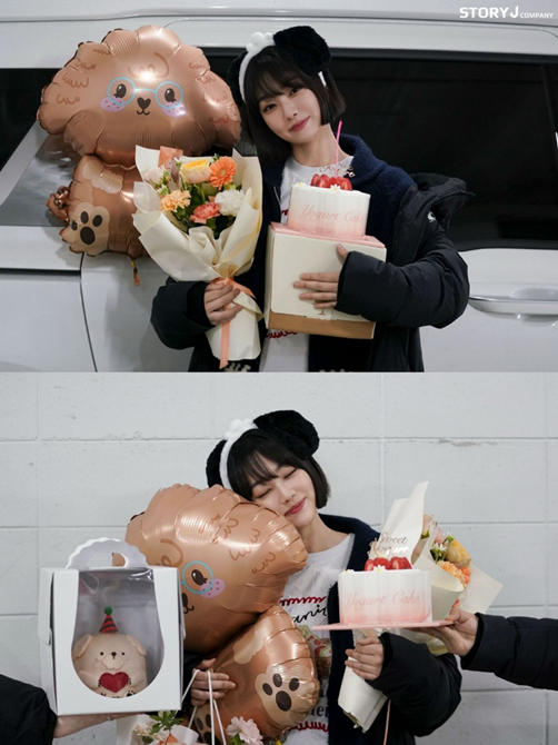 배우 강미나가 오는 14일 트웰브 종영을 앞두고 소감을 밝혔다. /스토리제이컴퍼니