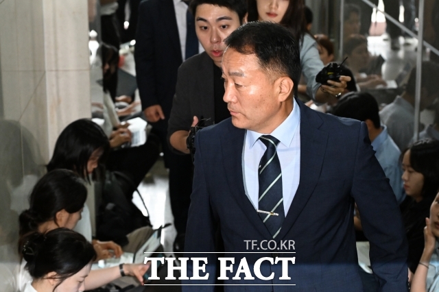 김계환 전 해병대 사령관이 채상병 사건 외압 의혹을 수사하는 이명현 특별검사팀에 네 번째로 출석했다. /장윤석 기자