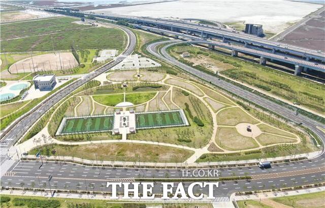 한상드림아일랜드 공원부지 내 축구장, 야구장 등 시설/허종식 의원실