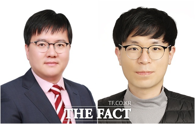 정성훈 교수(왼쪽), 김태영 박사과정생(오른쪽) 사진/국립순천대학교