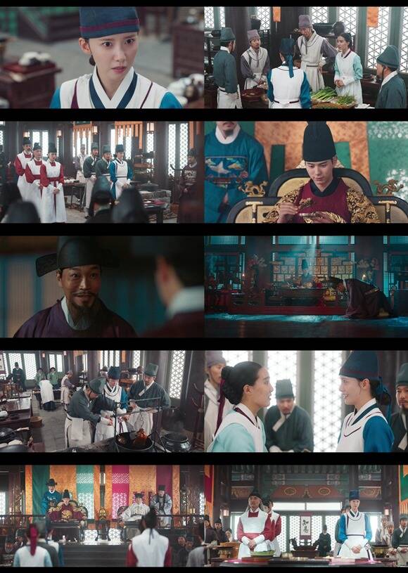 배우 임윤아 이채민 주연의 tvN 토일드라마 폭군의 셰프가 시청률 15.4%를 기록하며 최고 시청률을 경신했다. /tvN 방송화면 캡처