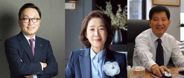 15일 금융투자업계에 따르면 국내 증권사 오너와 CEO들이 책무구조도 도입과 책임 경영 등을 위해 직무를 추가하고 있다. 사진은 박현주 미래에셋그룹 회장(왼쪽부터), 이어룡 대신파이낸셜그룹 회장, 김익래 전 다우키움그룹 회장. /각 사