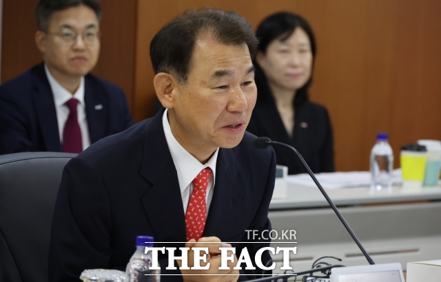 정은보 한국거래소 이사장은 14일 오후 미국 맨해튼에서 열리는 KRX 뉴욕사무소 개소식에 참석할 예정이다. /청사사진기자단