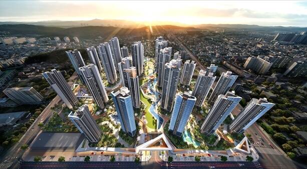 HDC현대산업개발이 공사금액 총 9602억원 규모의 대전 변동 A구역 재개발 정비사업의 시공자로 선정됐다. /HDC현대산업개발