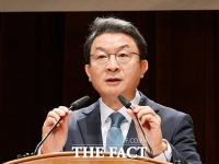  이억원 금융위원장 취임 '금융 대전환' 필요성 강조 [TF사진관]