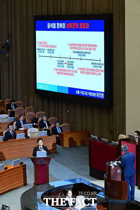 대북 관련 질의.