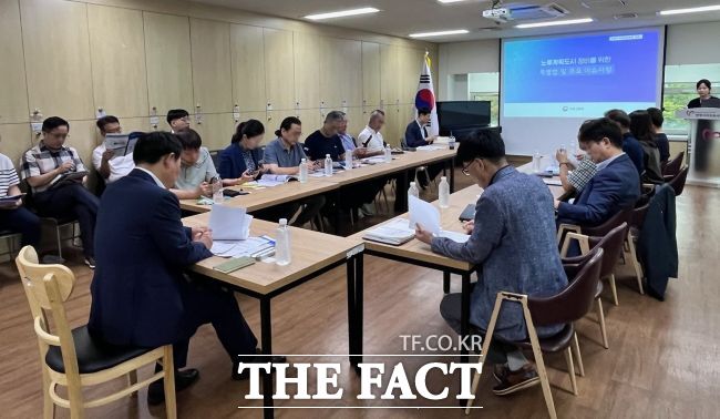 안양시-평촌신도시 주민간담회 모습 /안양시