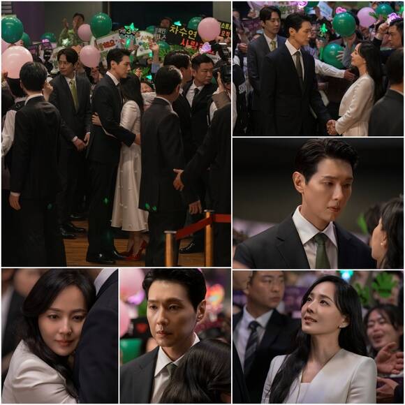 배우 유진과 지현우가 출연하는 퍼스트레이디는 오는 24일 밤 10시 20분 첫 방송한다. /MBN