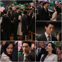  '퍼스트레이디' 유진·지현우, 대통령 당선에 환호…감격스러운 포옹