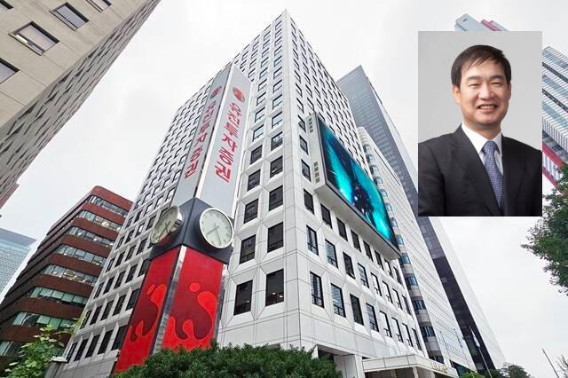 유창수 대표이사(오른쪽 위)가 이끄는 유진투자증권은 최근 구조조정을 진행 중에 있다. /유진투자증권