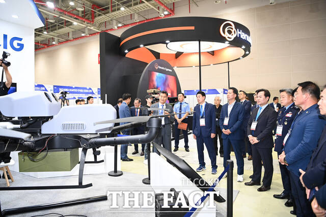 지난해 5월 열린 항공방위물류박람회 전경 /구미시