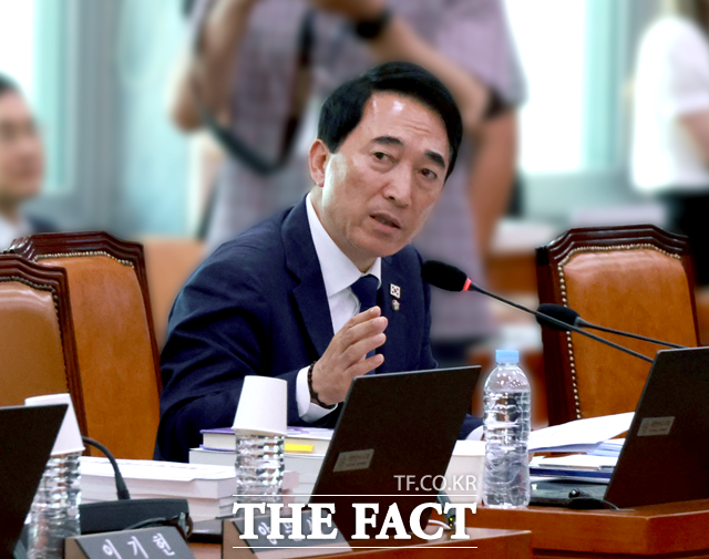 박수현 의원이 국회 문화체육관광위원회에서 질의를 하고 있다. /박수현 의원실