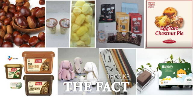 공주시가 새롭게 추가한 선정한 고향사랑기부제 답례품. /공주시