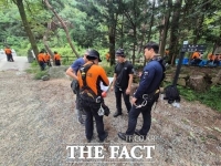  경기북부소방재난본부, 북한산 산악사고 대비 합동 구조훈련 실시