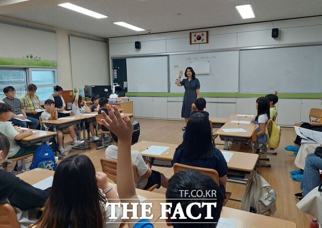 전남도교육청이 수업 나눔의 날을 운영하고 있다. /전남도교육청