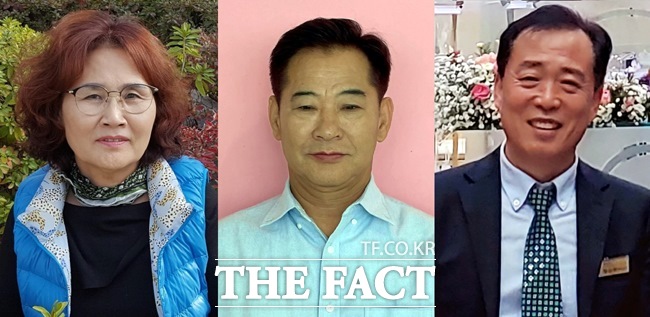 제37회 광명시민대상 수상자들. (왼쪽부터)박종숙, 이광수, 장상화 씨. /광명시