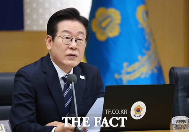 이재명 대통령이 지난 16일 세종시 정부세종청사에서 열린 국무회의에서 발언하고 있다. /뉴시스