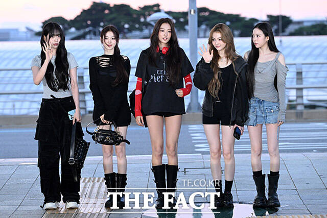 ‘2025 더팩트 뮤직 어워즈(TMA)’ 참석 위해 출국하는 미야오.