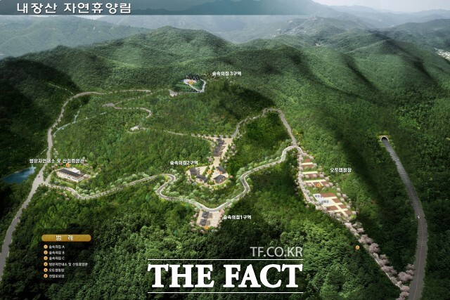 정읍시가 내장산 자연휴양림 개장을 앞두고 시민을 대상으로 한 시범운영에 나선다. / 정읍시