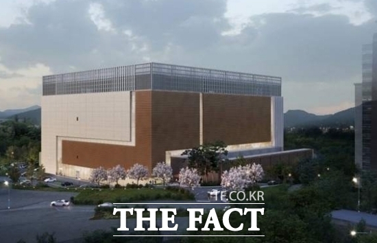 경기 고양시 문동봉에 건립될 예정인 데이터센터의 조감도./고양시