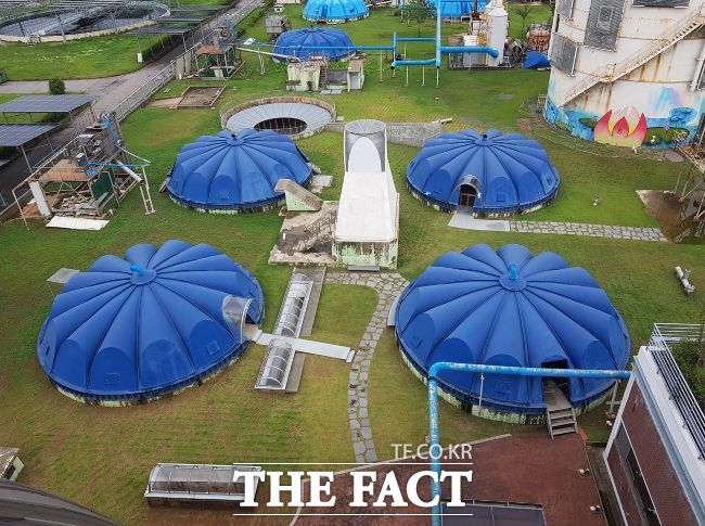 하수처리장 재생공간 ‘있기에-앞서’ 전경 쿼터뷰./시흥시