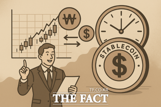 증권업계가 스테이블코인을 새로운 결제·정산 수단으로 주목하고 있다. /챗GPT 생성 이미지
