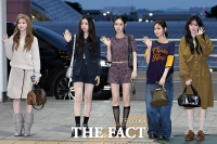  TMA 향하는 키키 '새벽에도 빛나는 미모' [TF사진관]