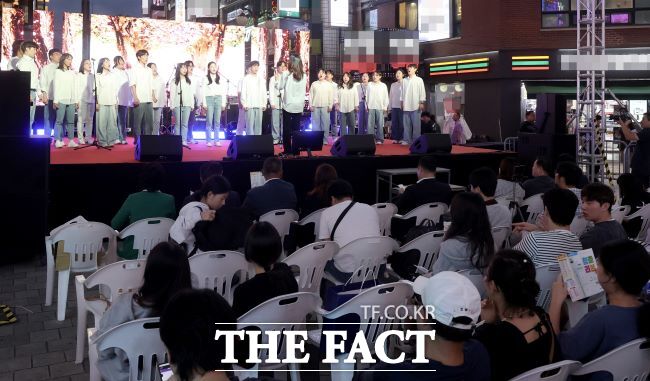 2025 청년의 날 축제-청춘:Re;born(리본) 진행 모습./광명시