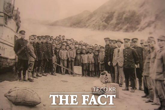 선감학원으로 강제 연행됐던 아이들의 모습./경기도