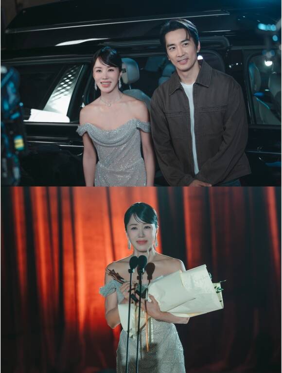 배우 엄정화가 지니TV 금쪽같은 내 스타에서 임세라이자 봉청자로 분해 활약하며 작품의 인기를 이끌었다. /지니TV