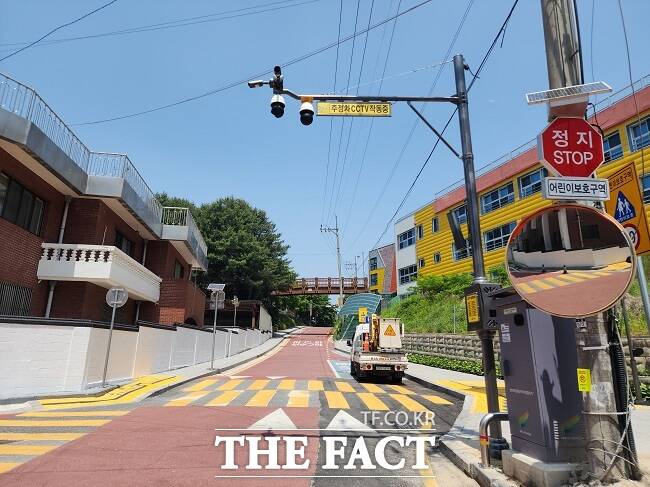 어린이 통학로 주변 CCTV. /여주시